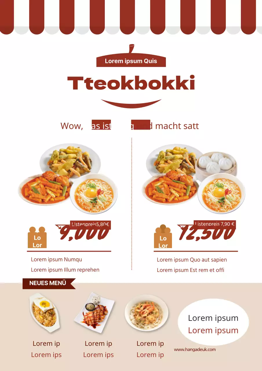 Ein stilvolles Konzept italienischen Pasta-Menü Bord mit blauen und gelben Pasta Fotos