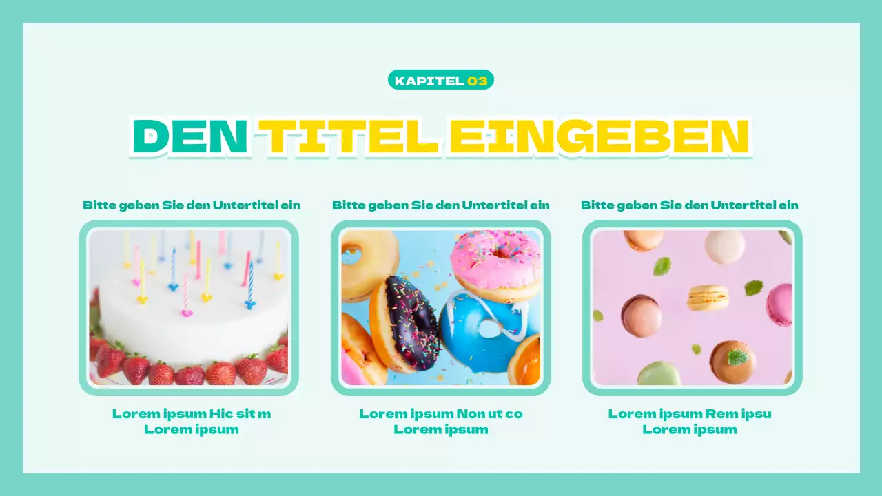 Saubere Präsentation der Minze