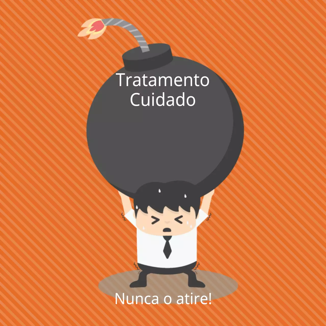 Manusear com cuidado