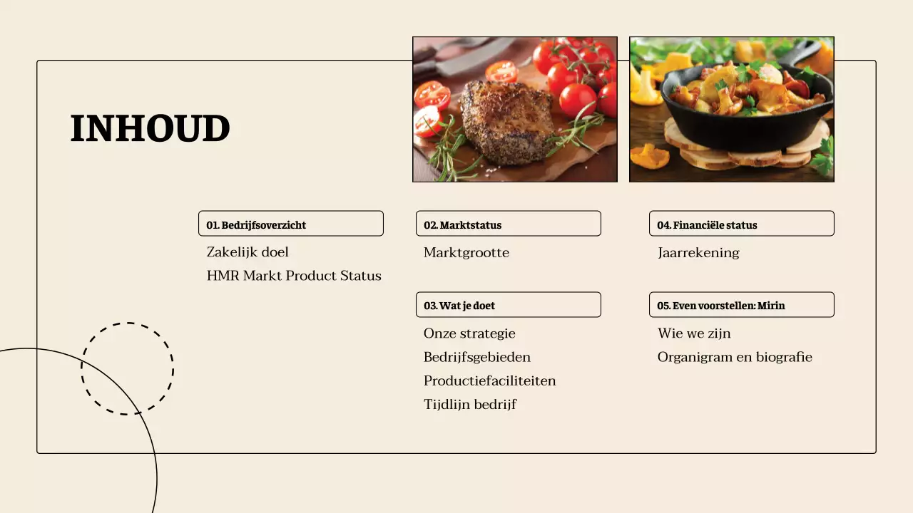 Een eenvoudig, verfijnd RMR-standplaatsdek in beige tinten