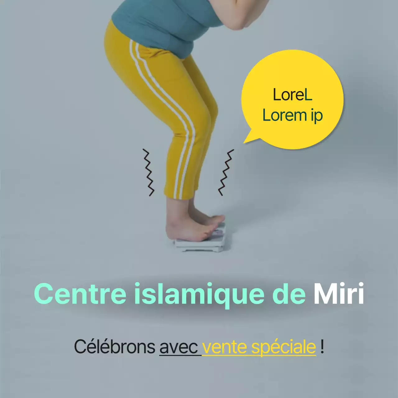 Utilisez des photos jaunes et vertes pour promouvoir votre régime alimentaire