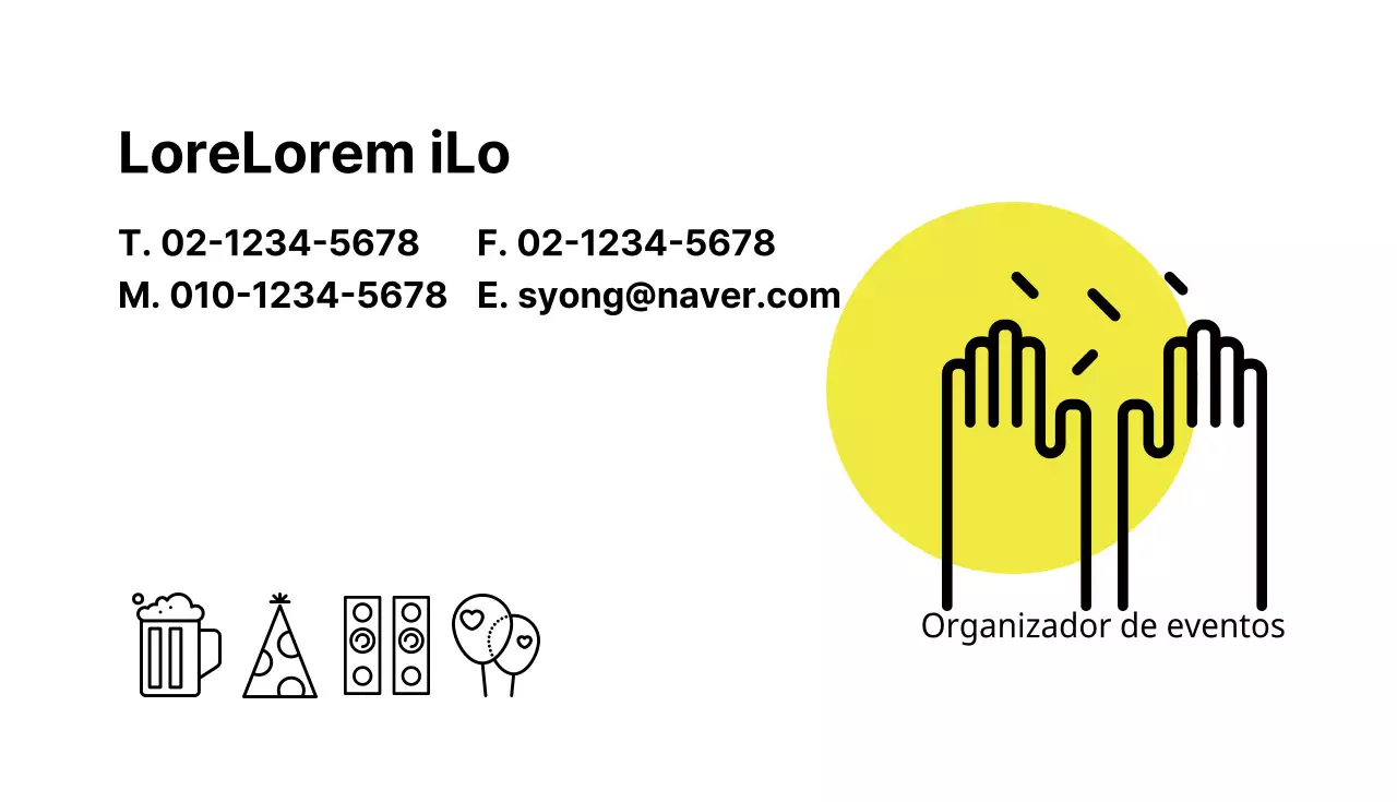 Organizador de fiestas