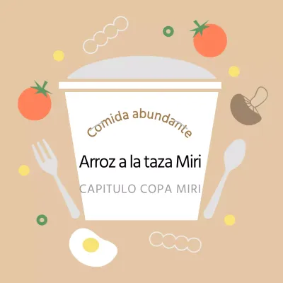 Pegatinas Bento Beige Cute Cupcake