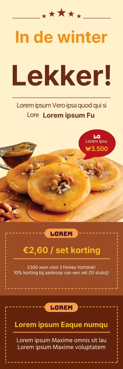 Oranje Honingbroodje Evenement