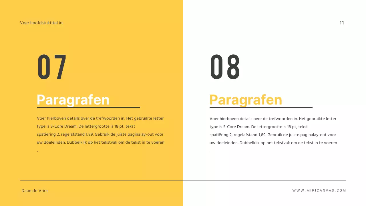 Eenvoudige presentaties