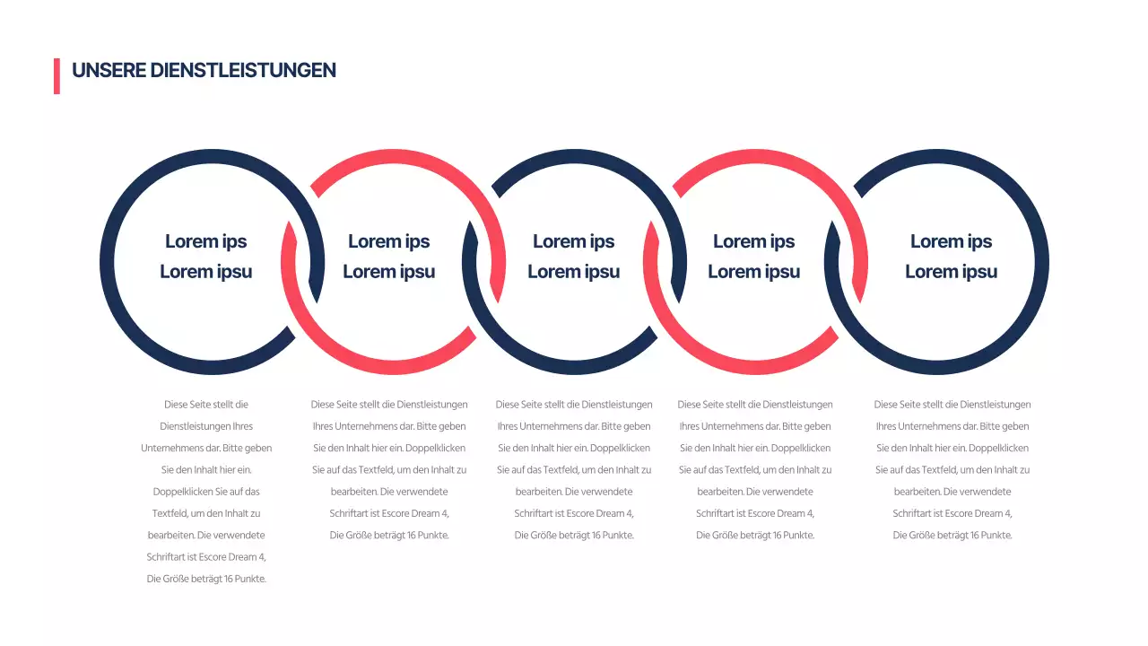 Geschäftspräsentationen