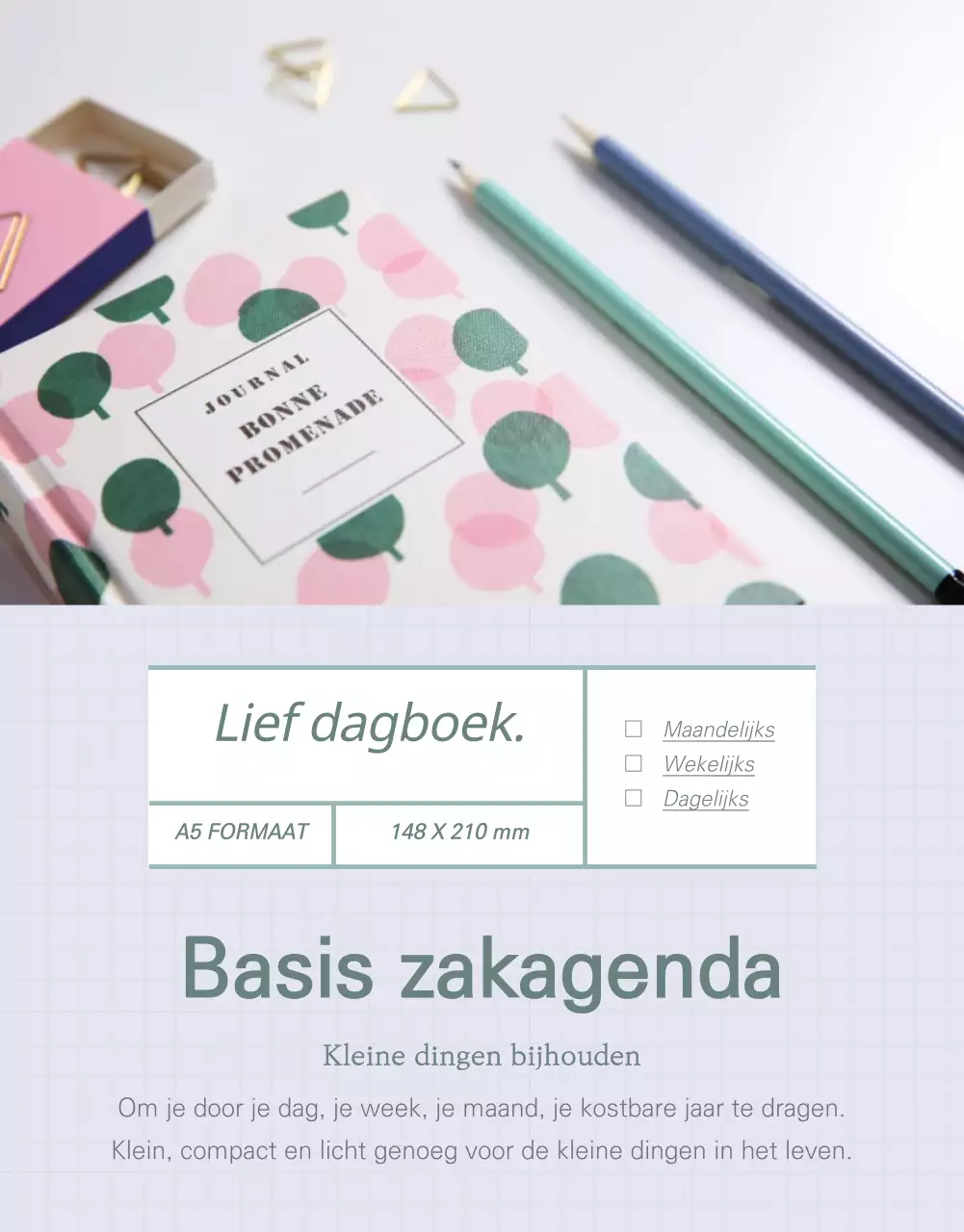 Ontwerp rekwisieten_Dagboek