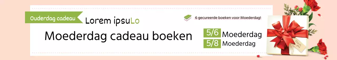 Moederdag cadeau boeken