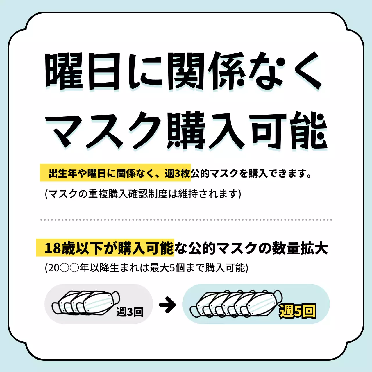 黄色 ポップ お知らせ ポスター Instagram投稿