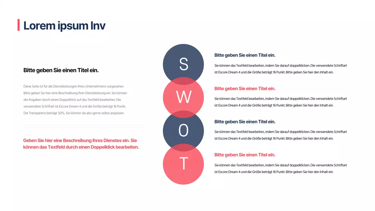 Geschäftspräsentationen