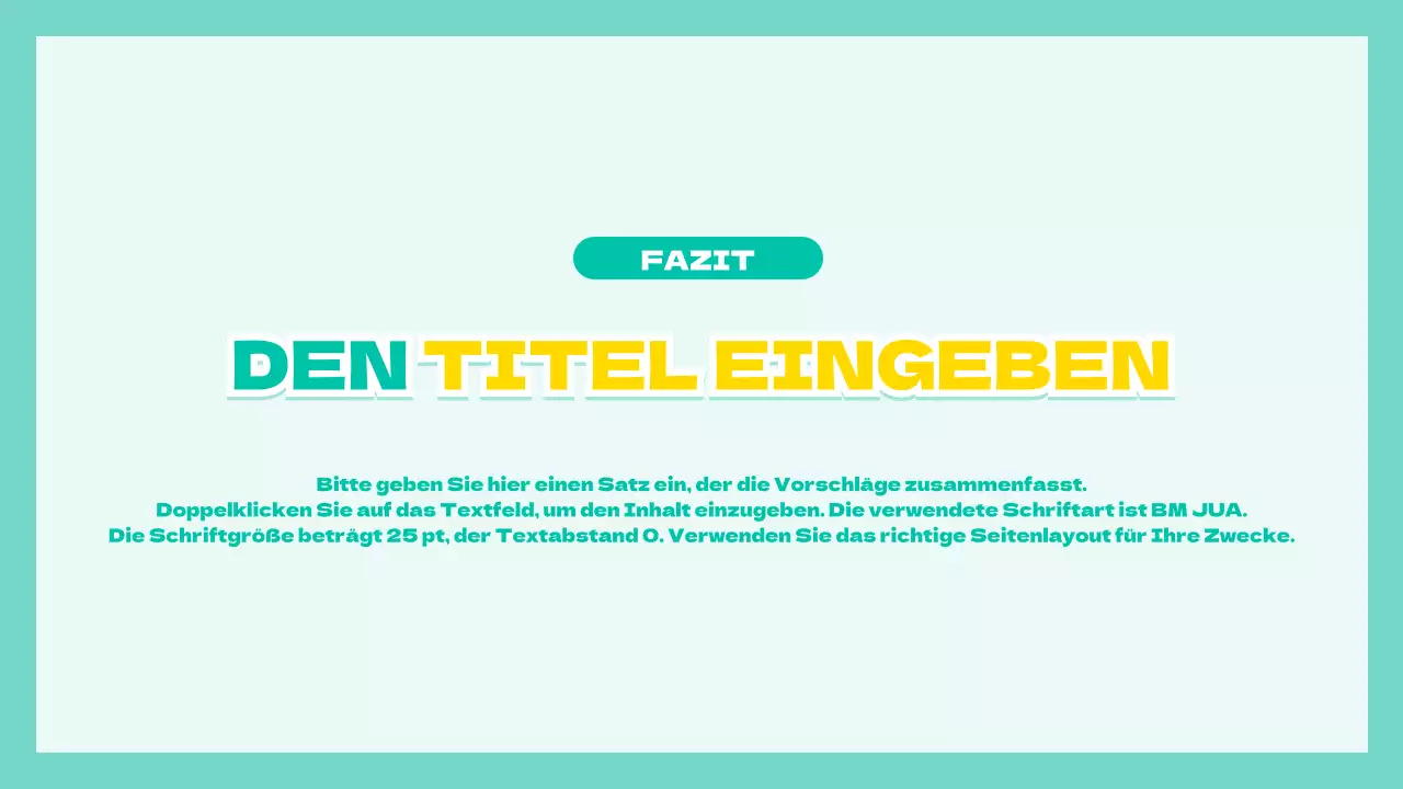 Saubere Präsentation der Minze