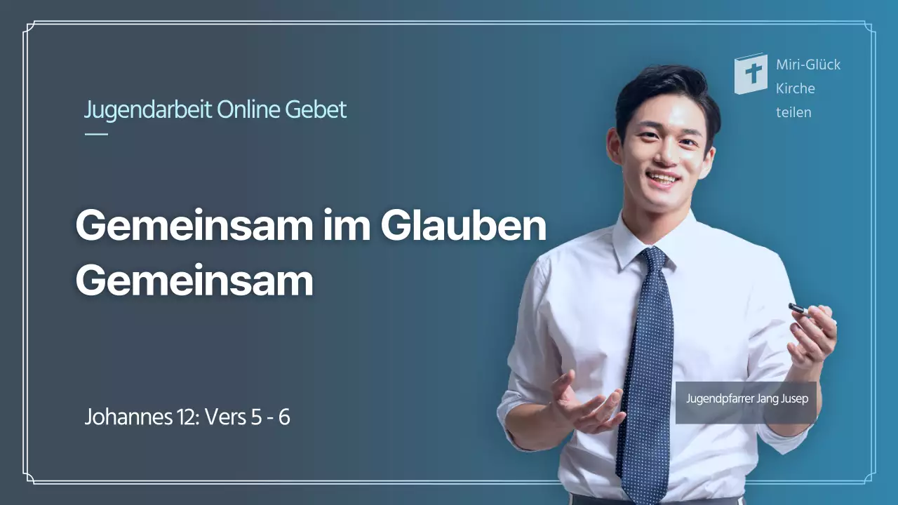 Blauer Online-Gebetsdienst