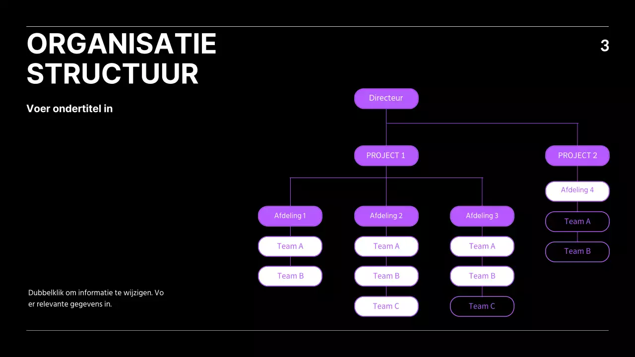 IR presentatie met zwart, blauw en rood kleurverloop bedrijfsconcept