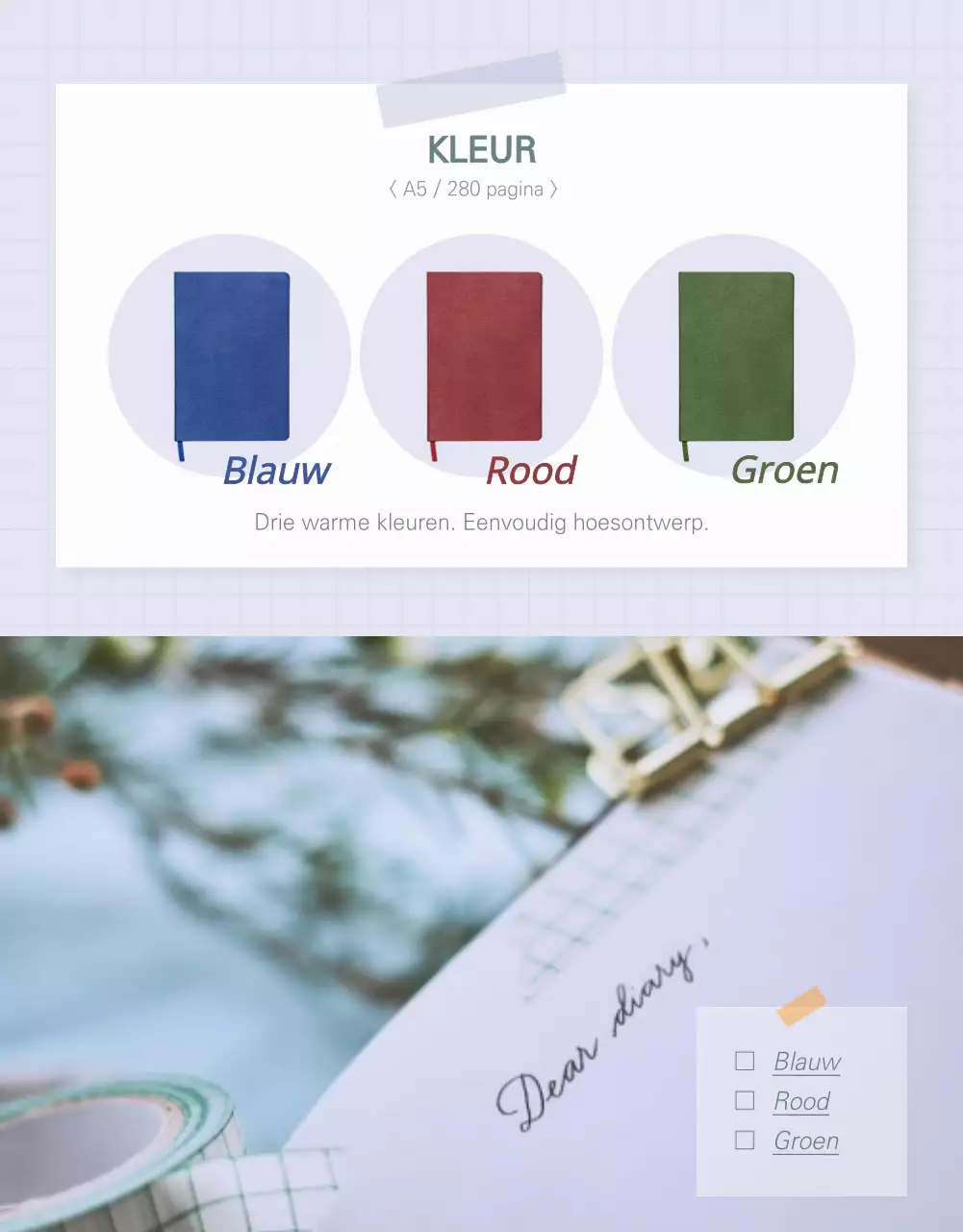 Ontwerp rekwisieten_Dagboek