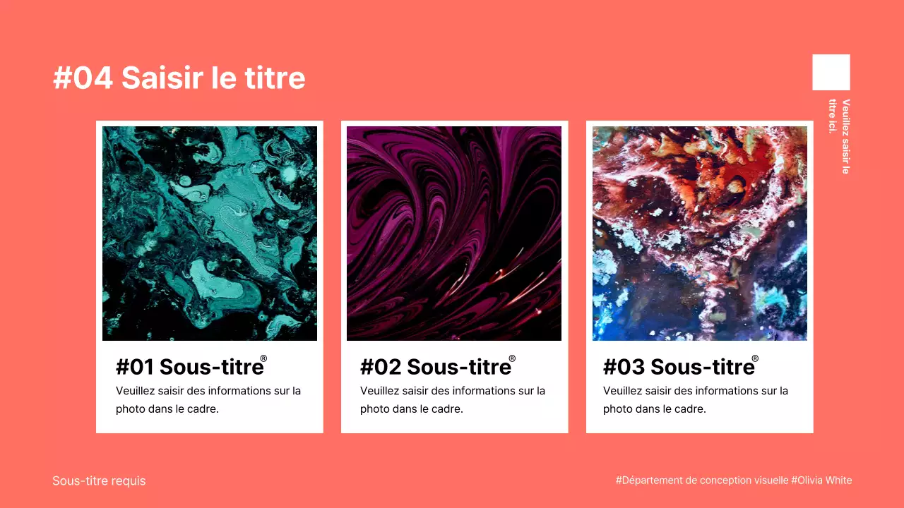 Puce de couleur, Corail