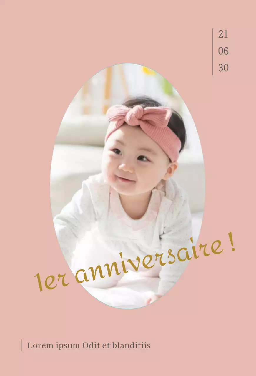 Carte de fête en pierre simple