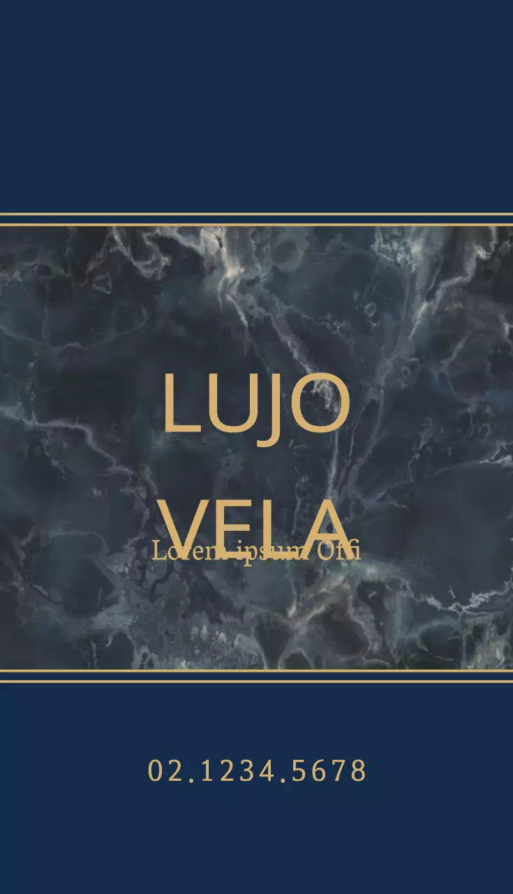 Vela de lujo