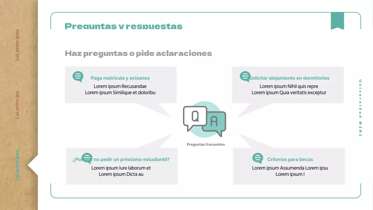Una sencilla guía para recién llegados a la universidad con un concepto de libro beige vintage