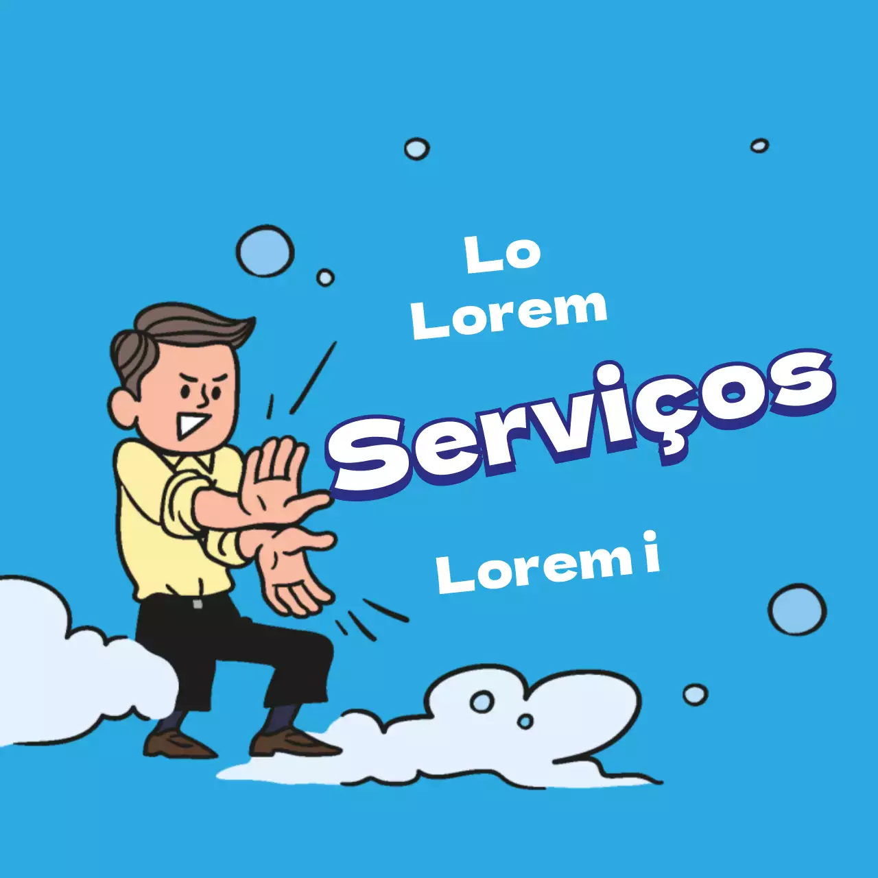 Autocolantes de serviço