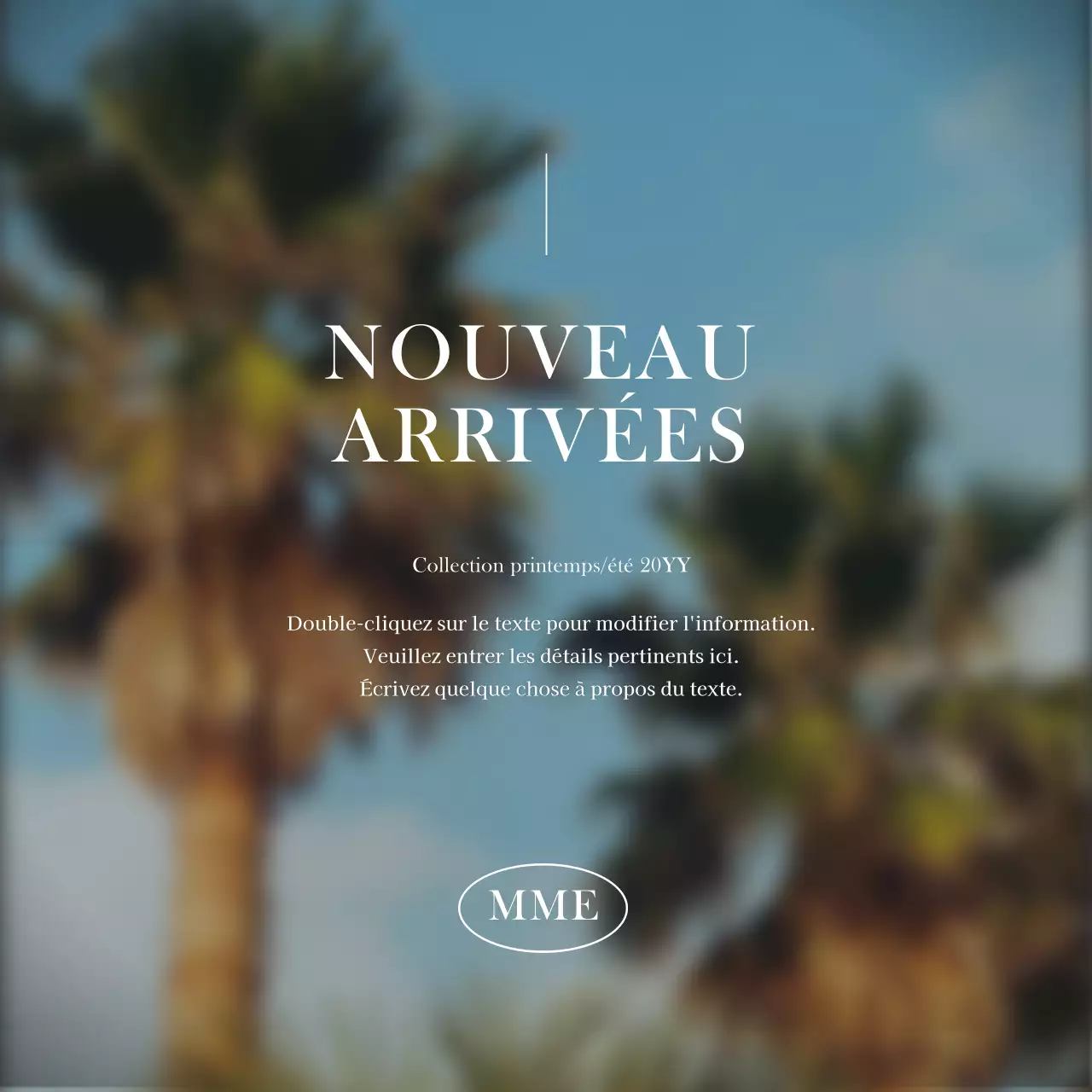 Bleu de la mer Plage Concept Photo Layout Pack