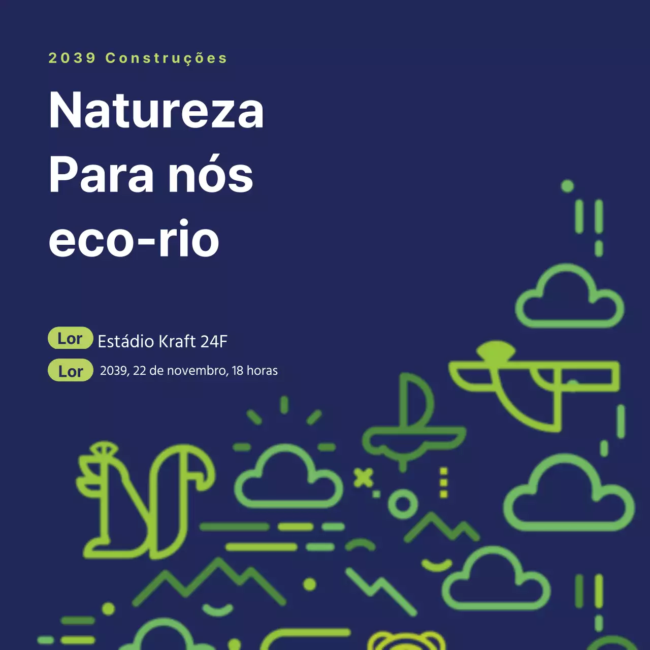 Sessões de informação sobre gestão ecológica