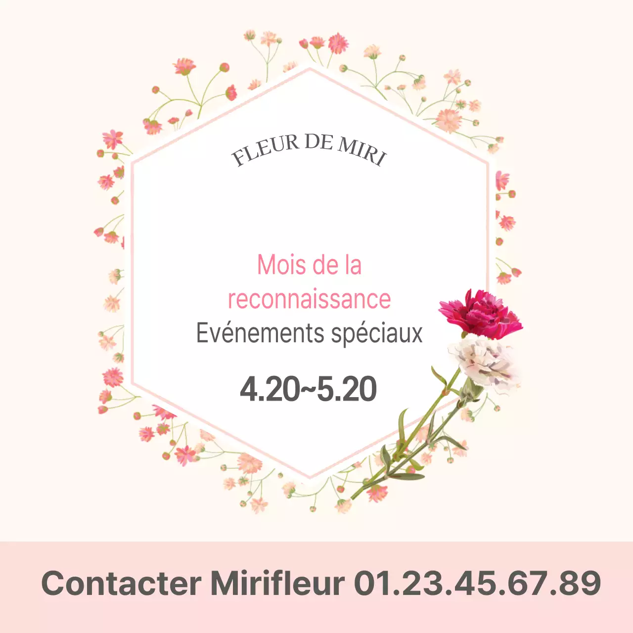 Bannière ivoire pour l'événement