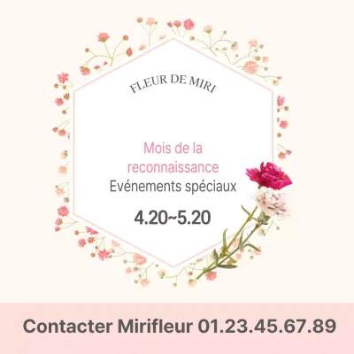 Bannière ivoire pour l'événement