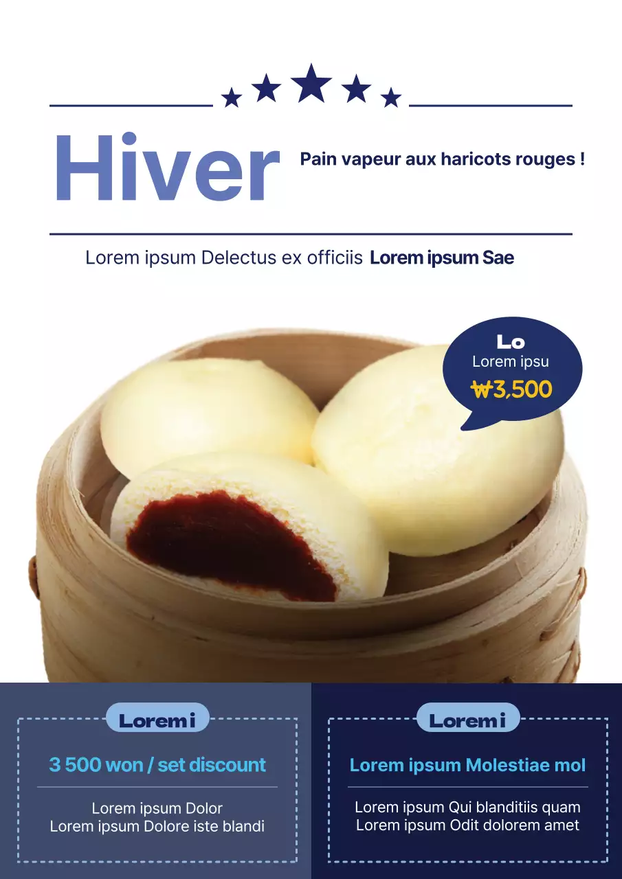 Événement "Blue Steamed Bun" (petits pains à la vapeur)