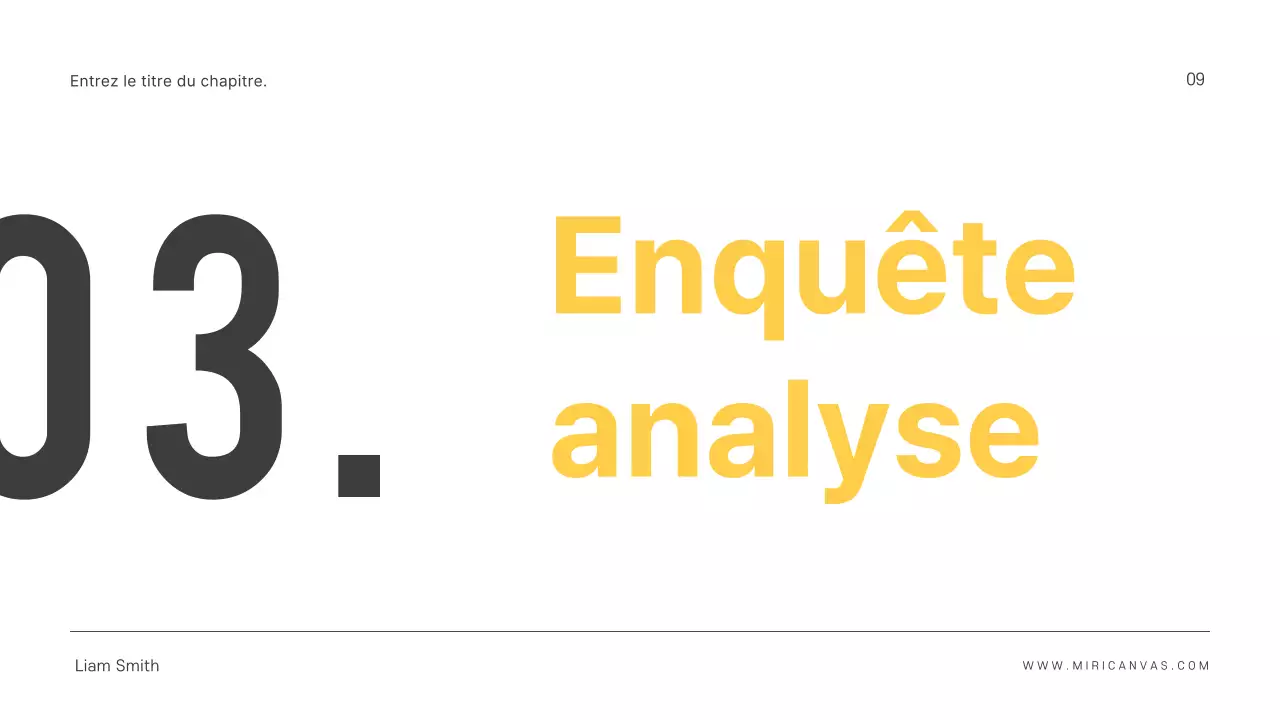 Présentations simples