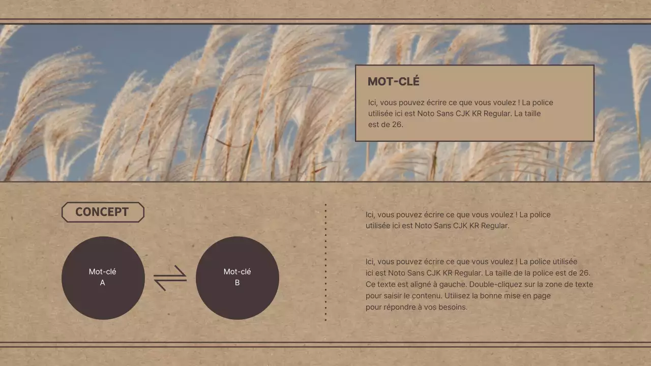 Thème de portfolio avec un concept rétro