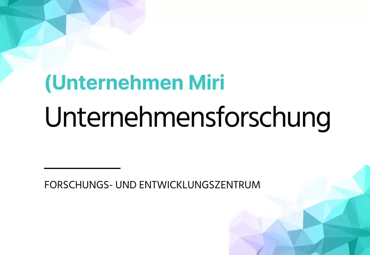 Geschäftsunternehmen mit geometrischem Muster in Blautönen