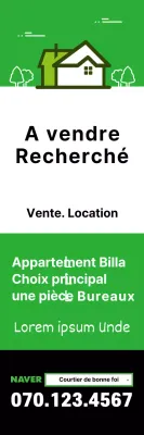 Green real estate agents for sale