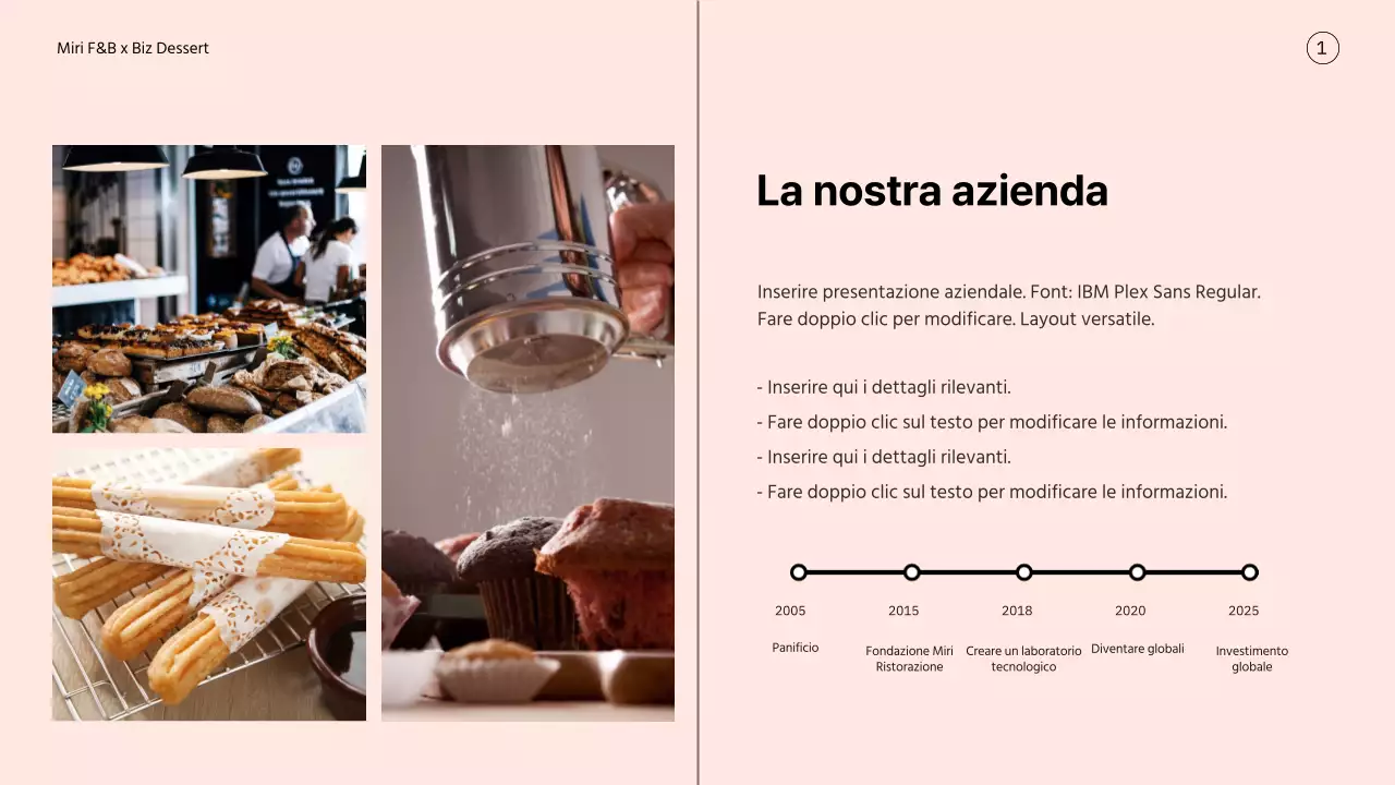 Proposta di collaborazione per un marchio di dessert giallo e pastello