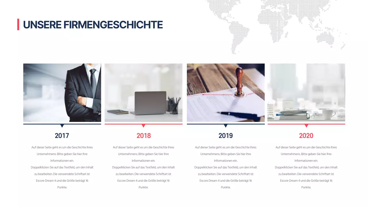 Geschäftspräsentationen