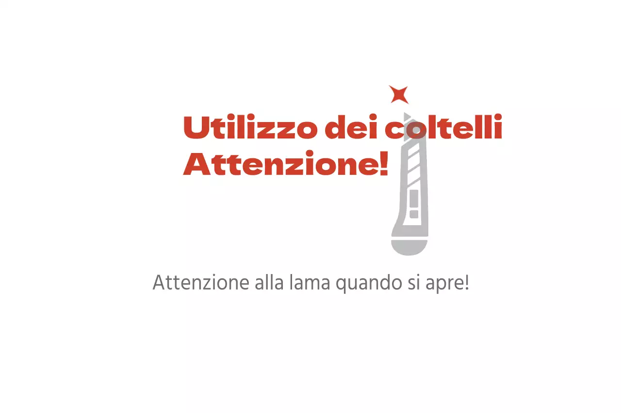 Attenzione ai coltelli