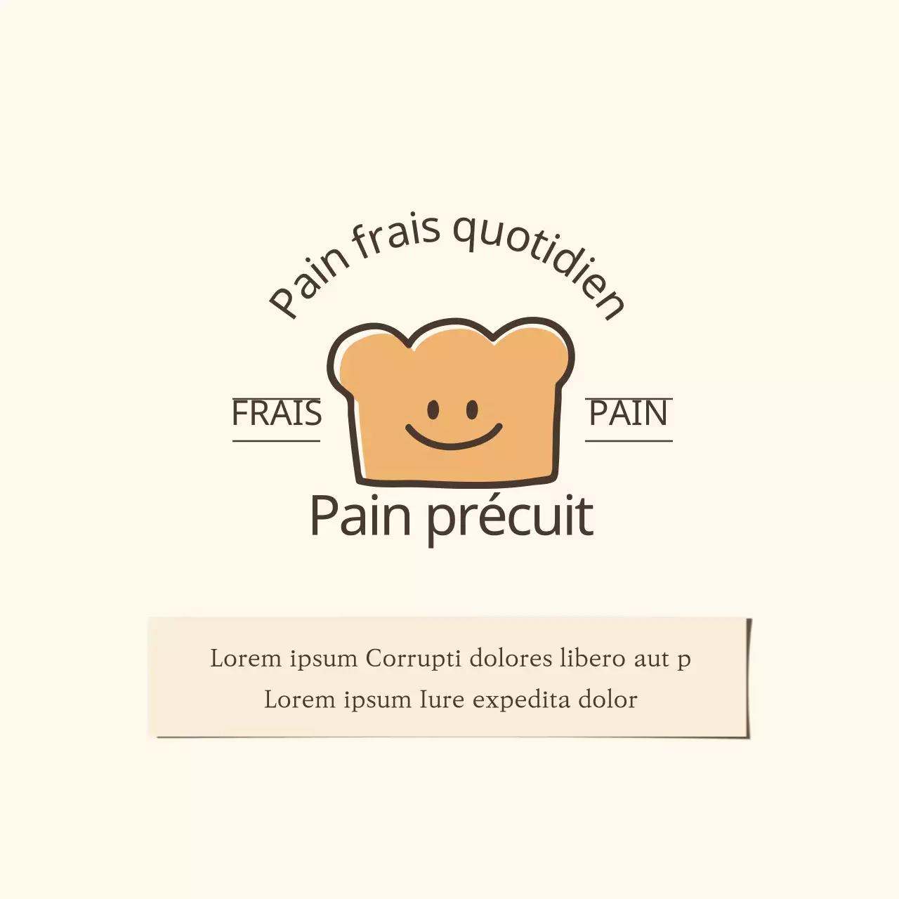 Café avec de jolis personnages en pain