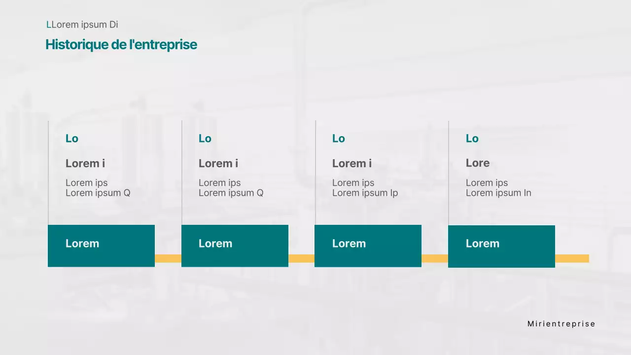 Profil de l'entreprise