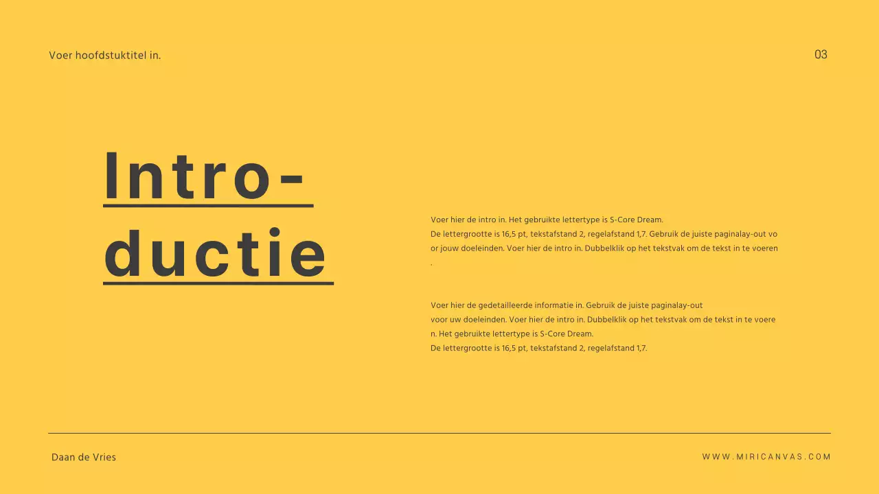 Eenvoudige presentaties