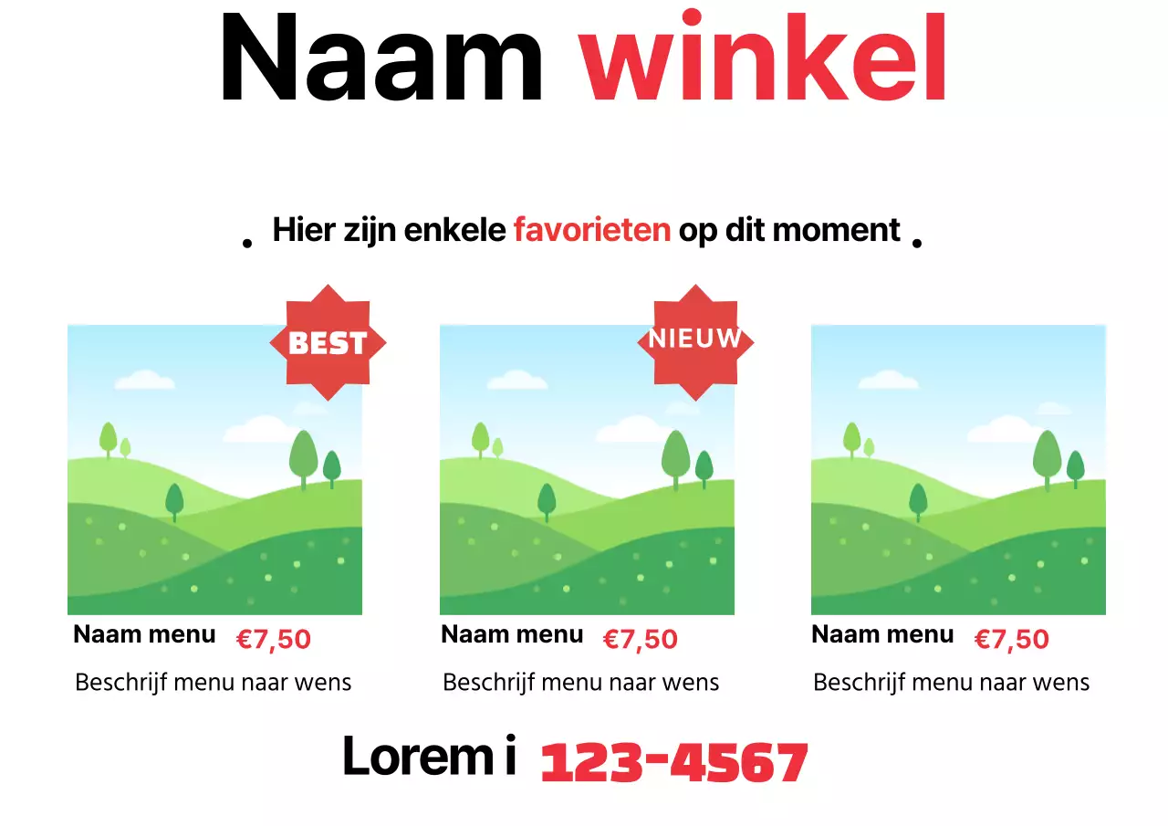 Winkelnaam menubord_01