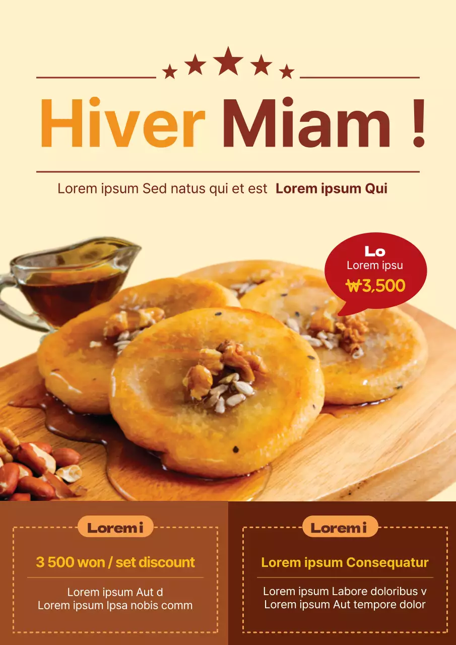 Événement "Honey Bun" à l'orange