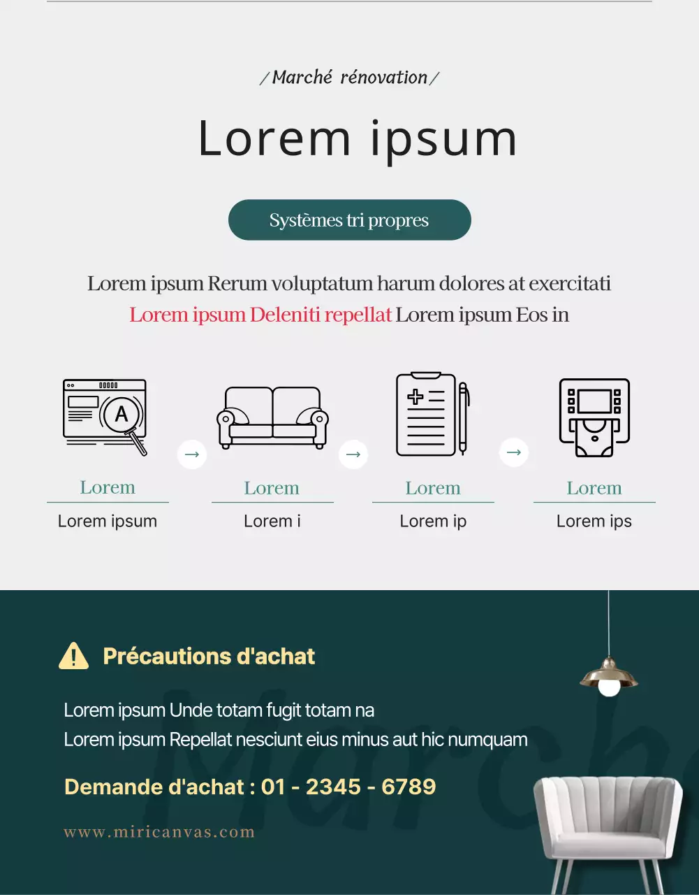 Turquoise, moderne et propre meubles remis à neuf détails de la vente à moitié prix