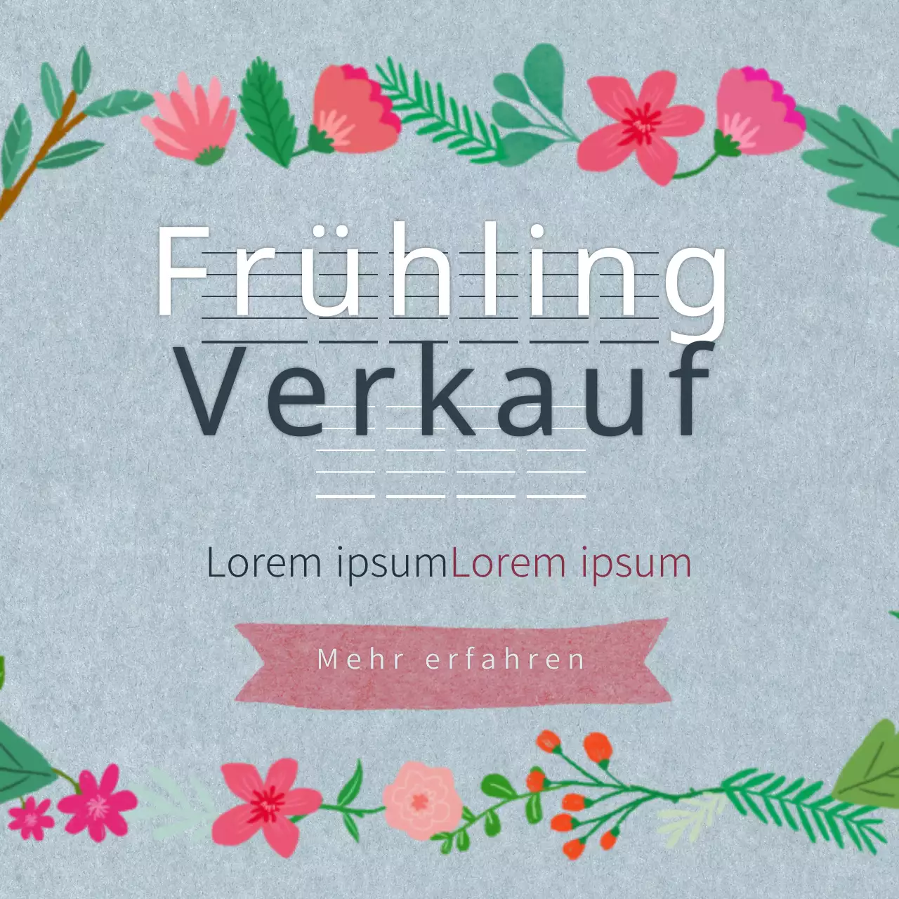Frühlingsverkauf_Blumen-Illustration
