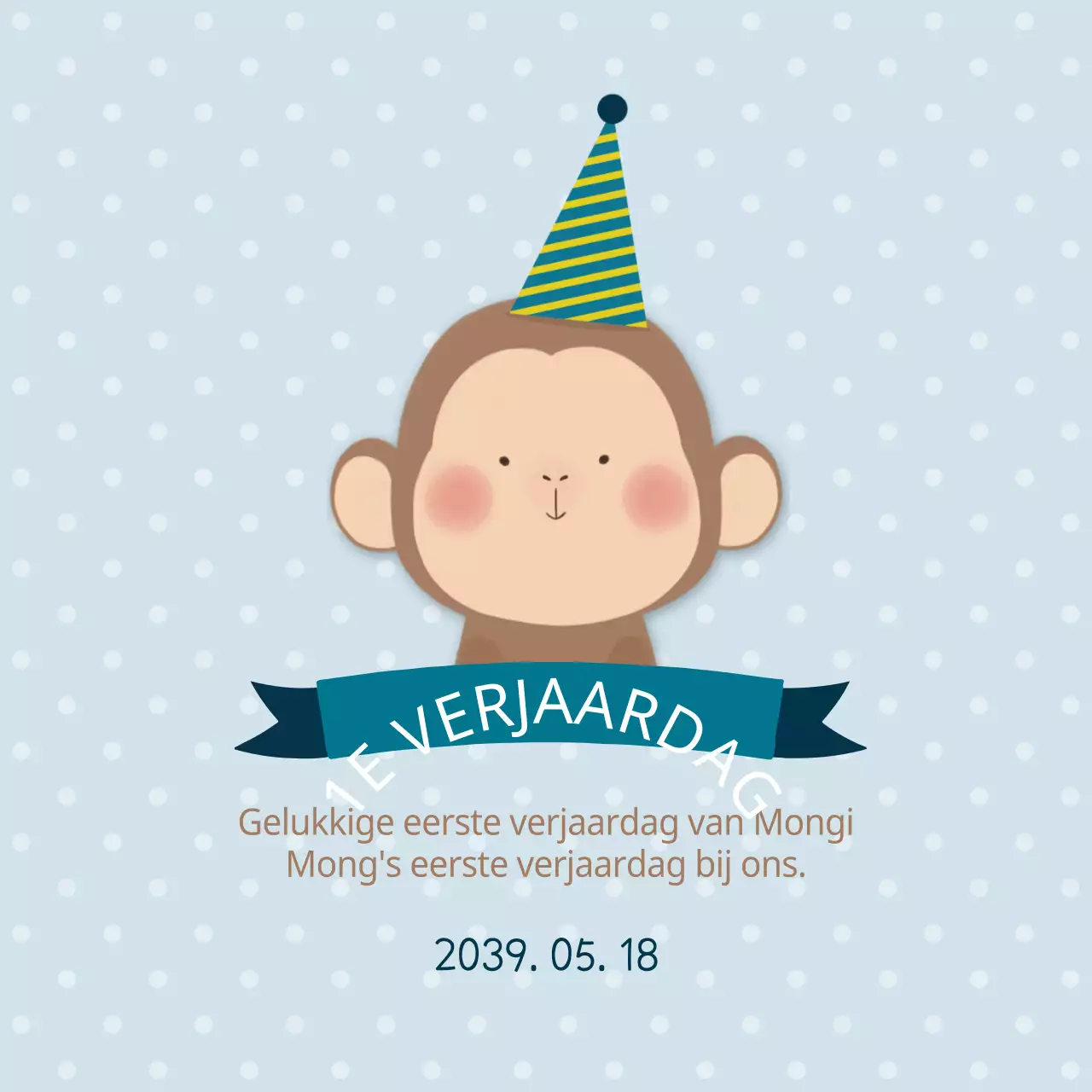 Mong's eerste verjaardag