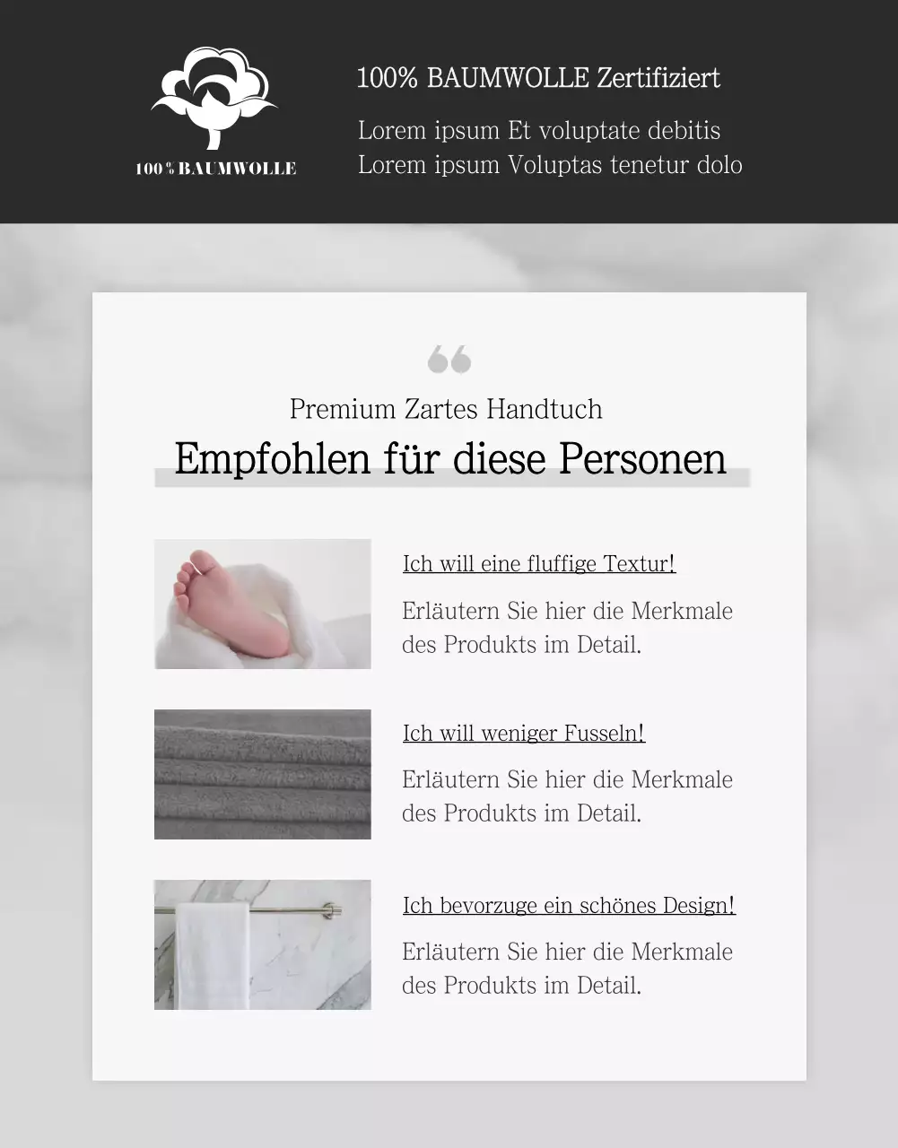 (Haushaltswaren)Bodle Handtuch