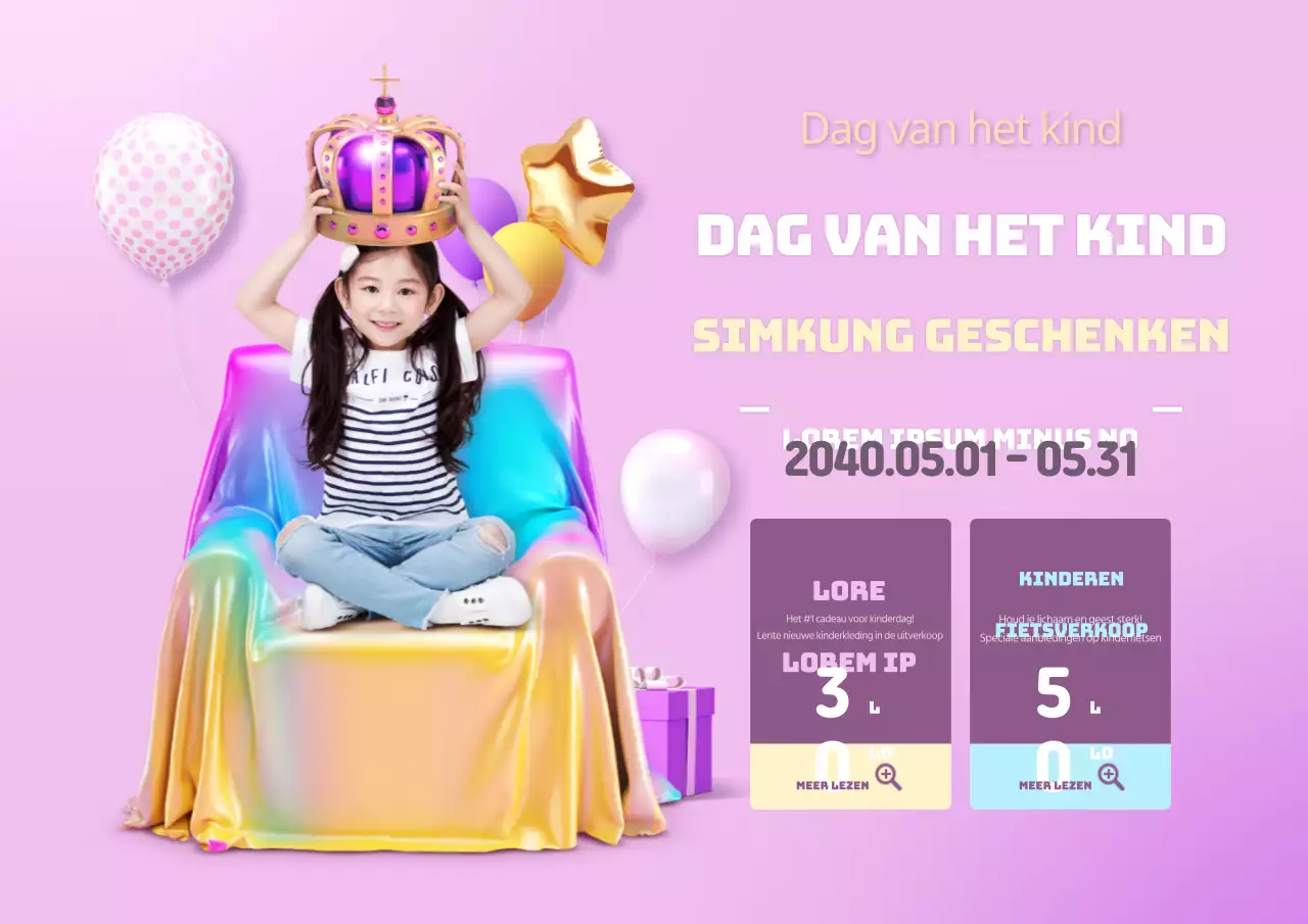 Simplicity-cadeau voor kinderdag