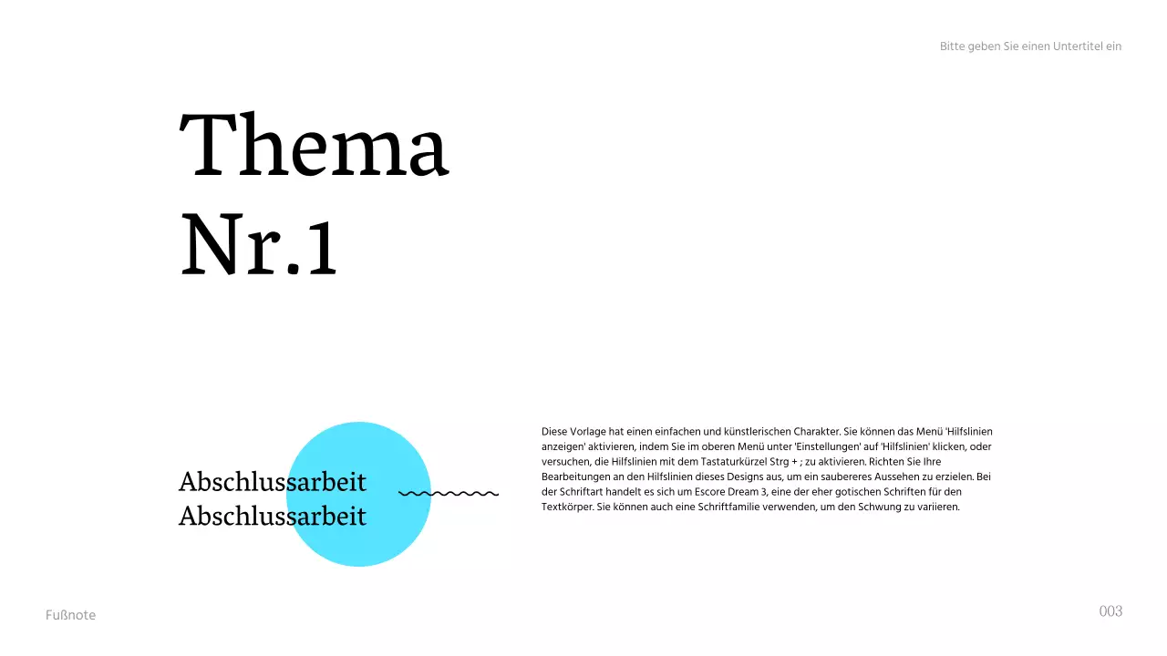Erwägungsgrund der Abschlussfeier
