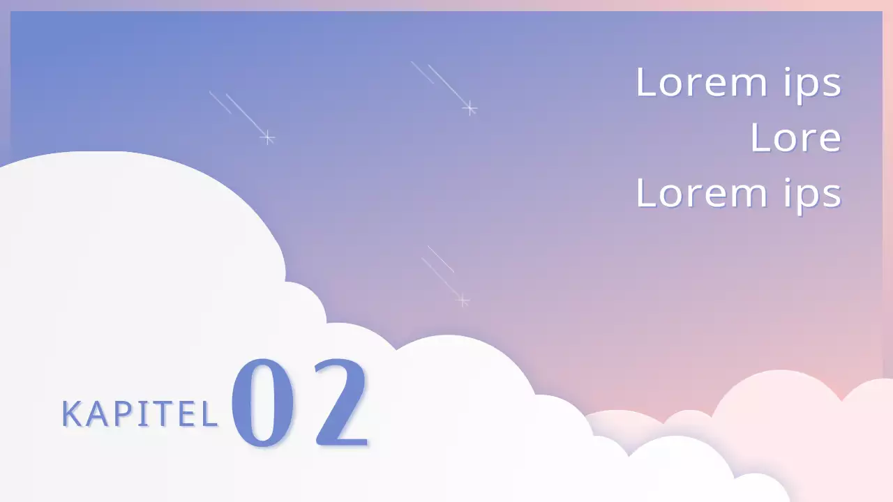 Pinkvora Flauschige Wolke Farbverlauf