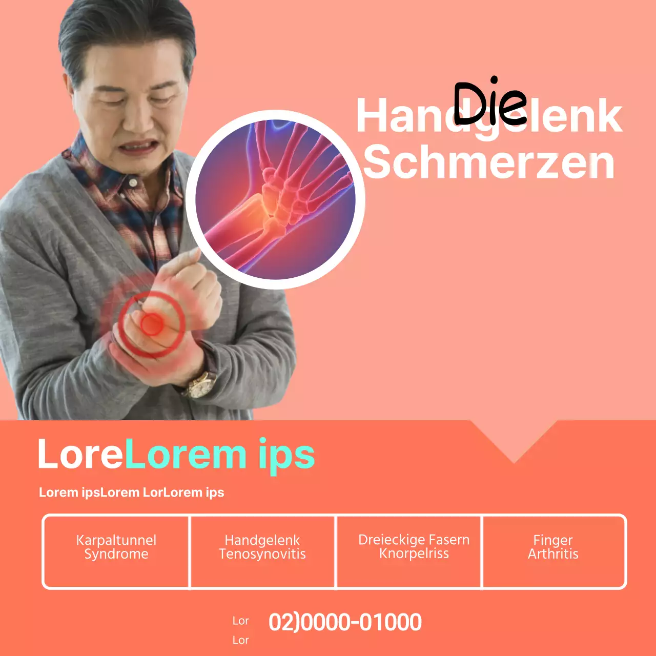 Schmerzen im Handgelenk