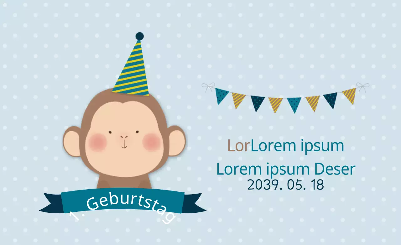 Der erste Geburtstag von Mong