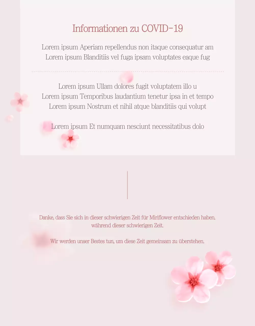 Detailseite Blumenklasse